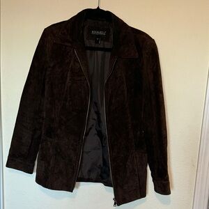 Bernardo Dark Brown Leather Jacket